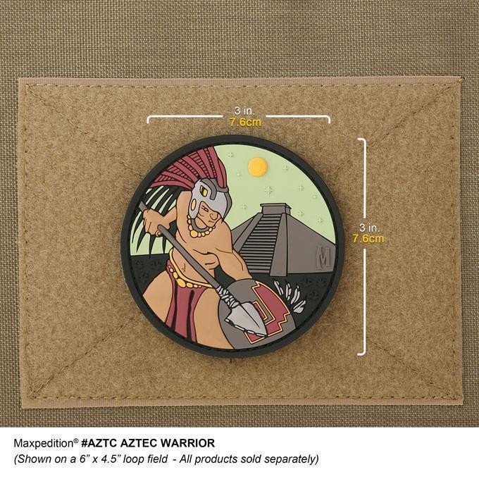 Maxpedition Aztec Warrior Morale Patch Morale Patches Maxpedition Tactical Gear Supplier Tactical Distributors Australia