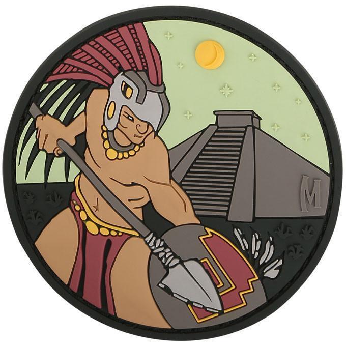 Maxpedition Aztec Warrior Morale Patch Morale Patches Maxpedition Full Colour Tactical Gear Supplier Tactical Distributors Australia