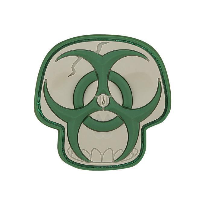 Maxpedition Biohazard Skull Morale Patch Morale Patches Maxpedition SWAT Tactical Gear Supplier Tactical Distributors Australia