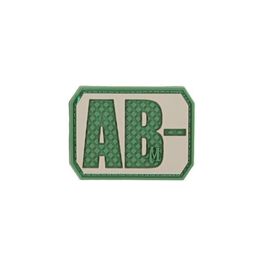 Maxpedition Blood Type Morale Patch Accessories Maxpedition Arid AB- Tactical Gear Supplier Tactical Distributors Australia
