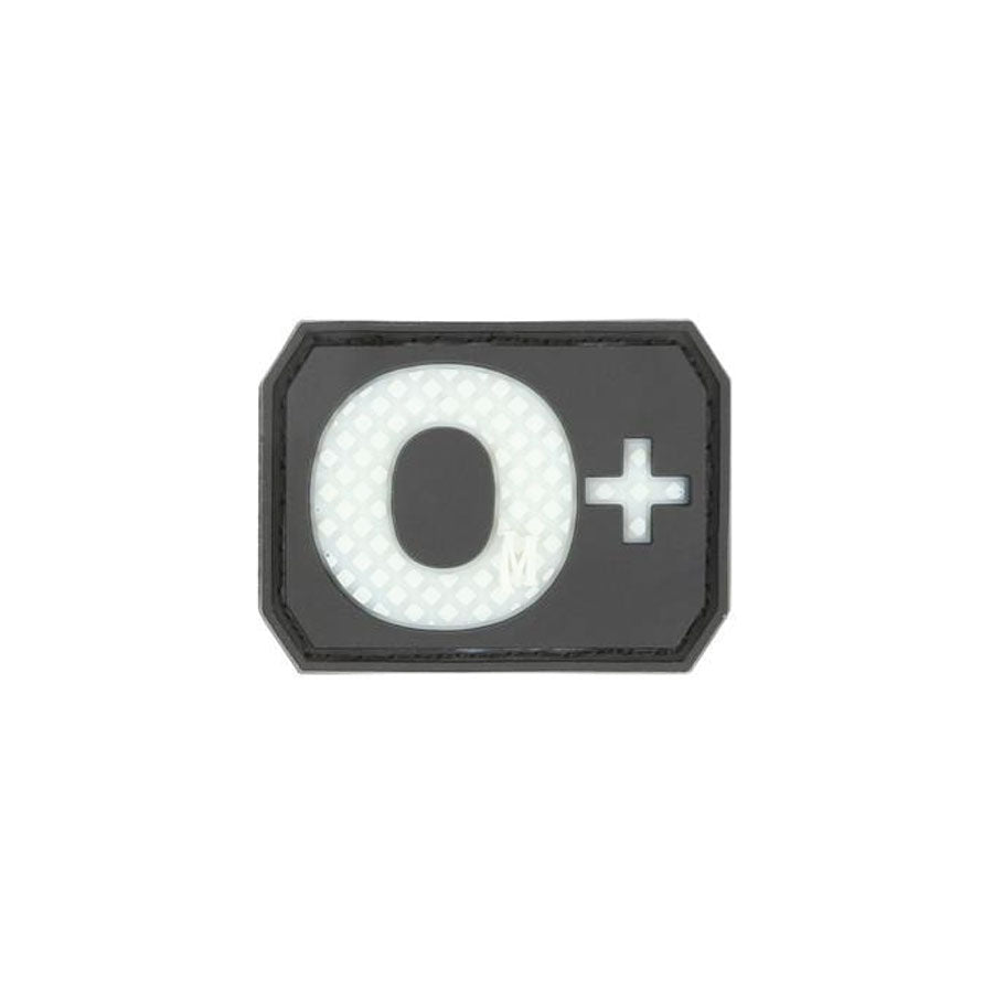 Maxpedition Blood Type Morale Patch Accessories Maxpedition Glow O+ Tactical Gear Supplier Tactical Distributors Australia