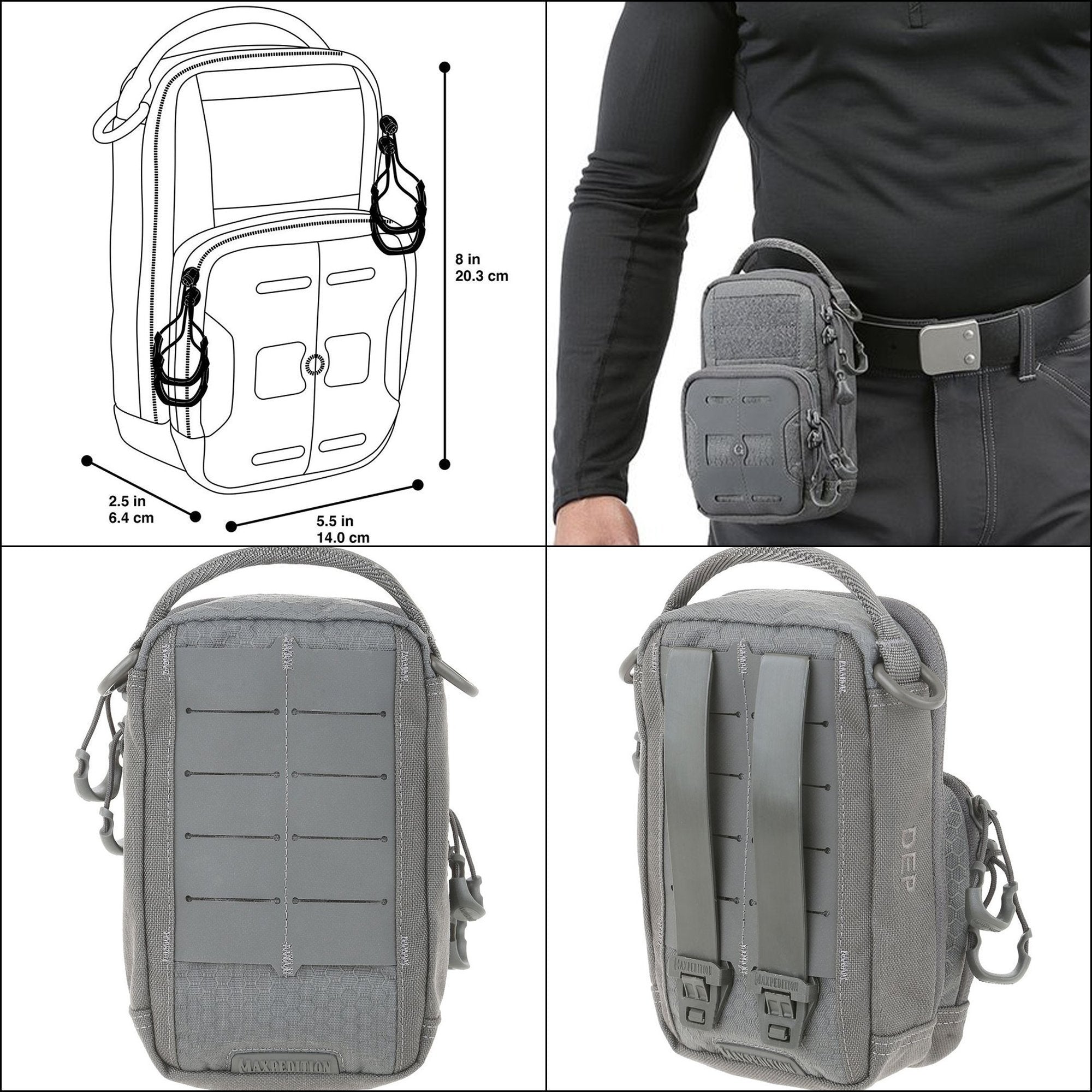 Maxpedition DEP Daily Essentials Pouch Accessories Maxpedition Tactical Gear Supplier Tactical Distributors Australia