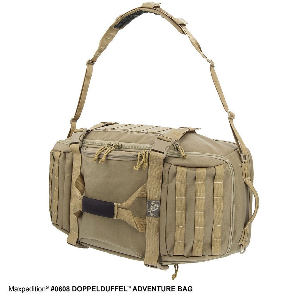 Maxpedition DOPPELDUFFEL Adventure Bag Bags, Packs and Cases Maxpedition Tactical Gear Supplier Tactical Distributors Australia