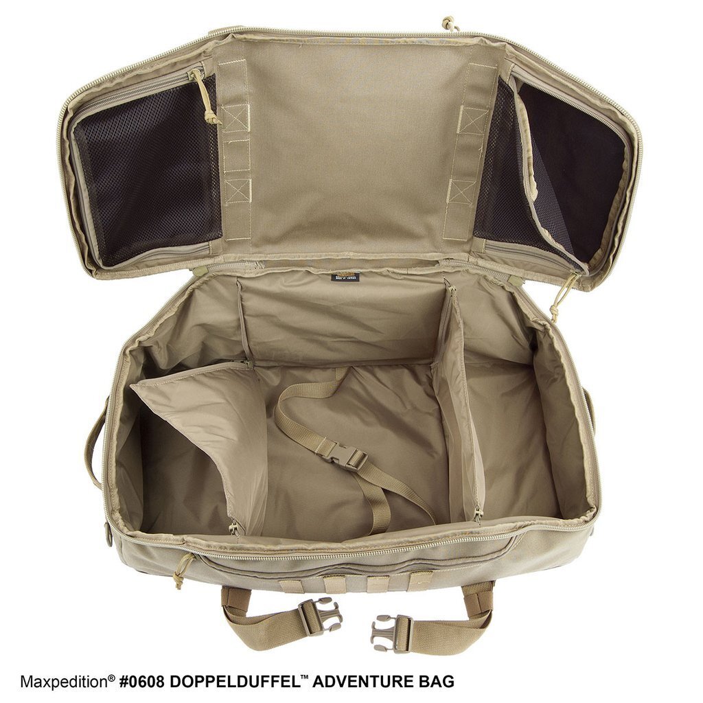 Maxpedition DOPPELDUFFEL Adventure Bag Bags, Packs and Cases Maxpedition Tactical Gear Supplier Tactical Distributors Australia