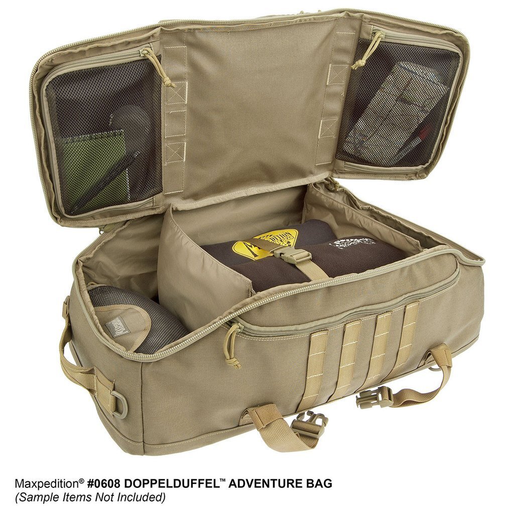 Maxpedition DOPPELDUFFEL Adventure Bag Bags, Packs and Cases Maxpedition Tactical Gear Supplier Tactical Distributors Australia