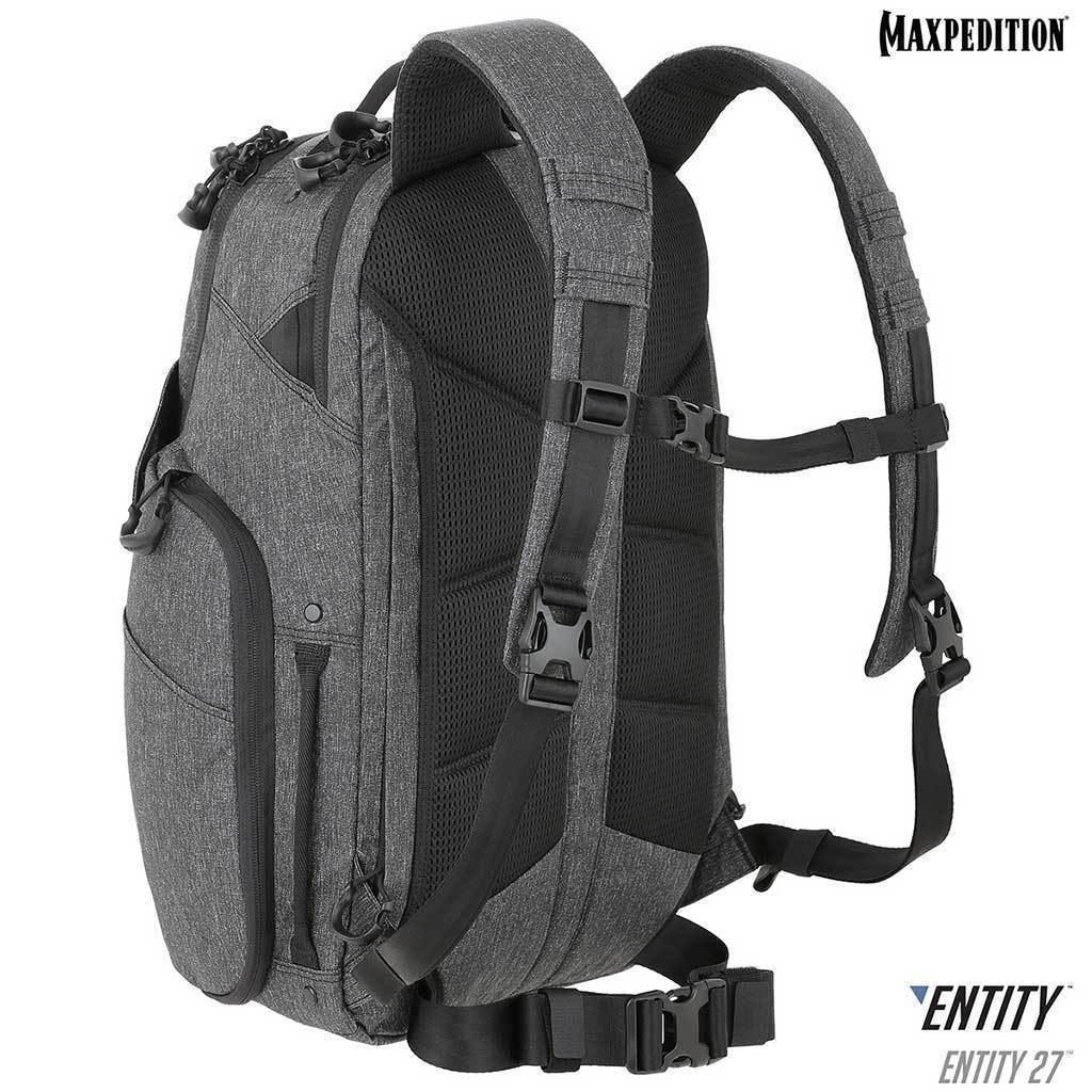 Maxpedition Entity 27 CCW-Enabled Laptop Backpack 27L Backpacks Maxpedition Charcoal Tactical Gear Supplier Tactical Distributors Australia