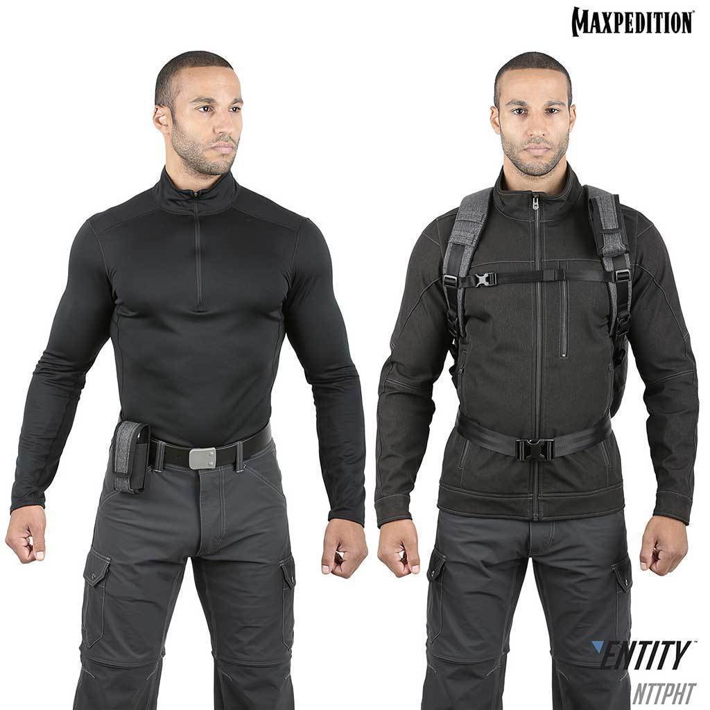 Maxpedition Entity Utility Pouch Tall Accessories Maxpedition Charcoal Tactical Gear Supplier Tactical Distributors Australia