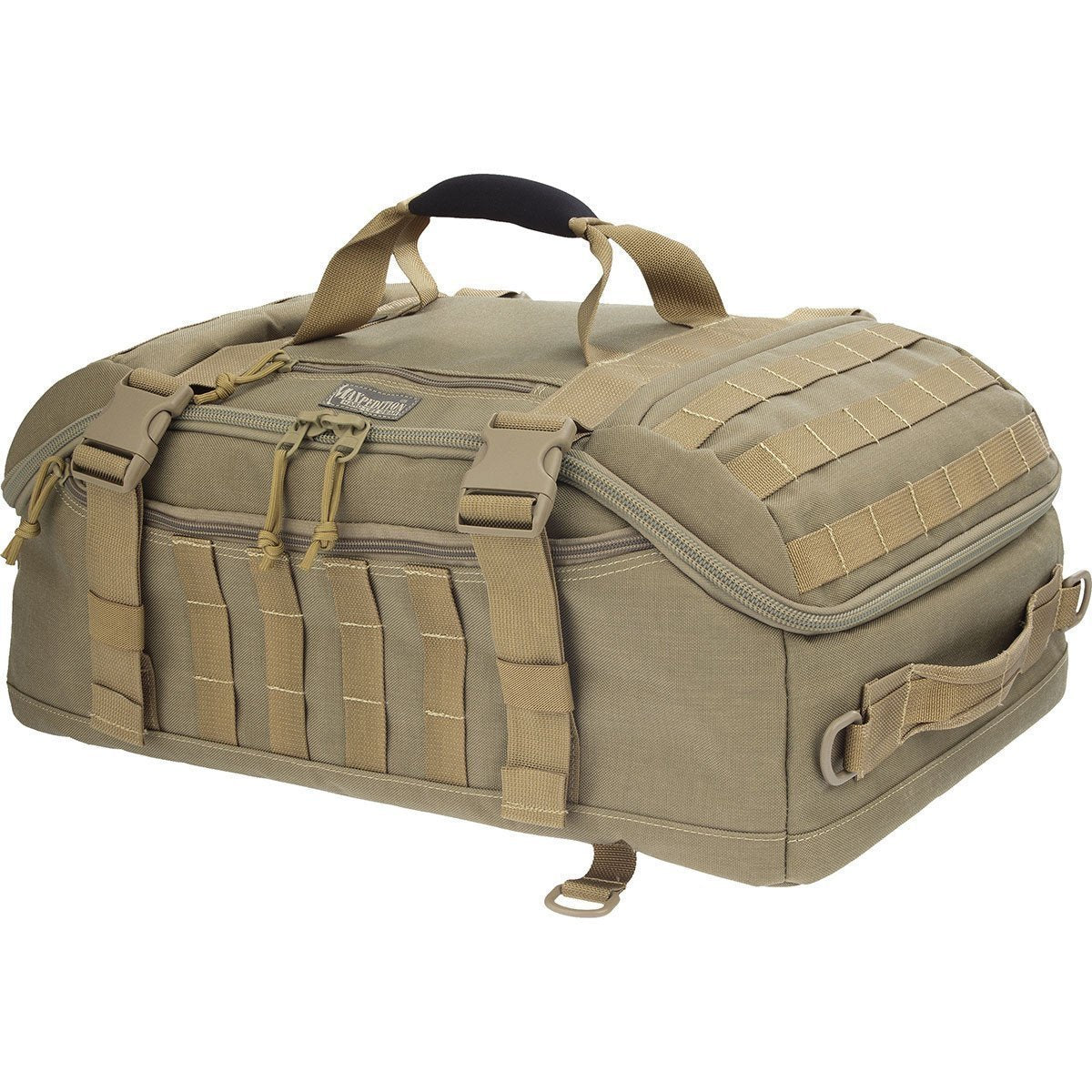 Maxpedition Fliegerduffel Adventure Duffle Bag and Backpack Bags, Packs and Cases Maxpedition Black Tactical Gear Supplier Tactical Distributors Australia