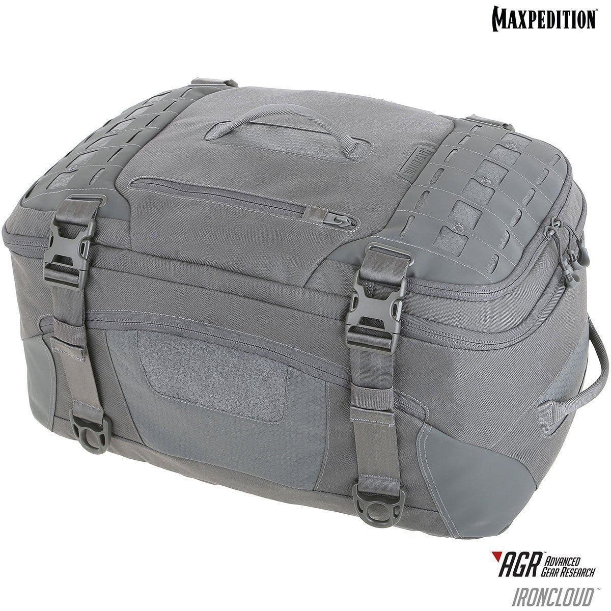 Maxpedition Ironcloud Adventure Travel Bag 48L Bags, Packs and Cases Maxpedition Gray Tactical Gear Supplier Tactical Distributors Australia