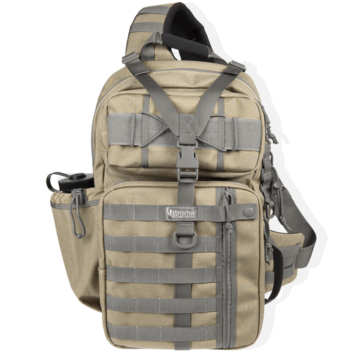 Maxpedition Kodiak Gearslinger Sling Packs Maxpedition Khaki Tactical Gear Supplier Tactical Distributors Australia