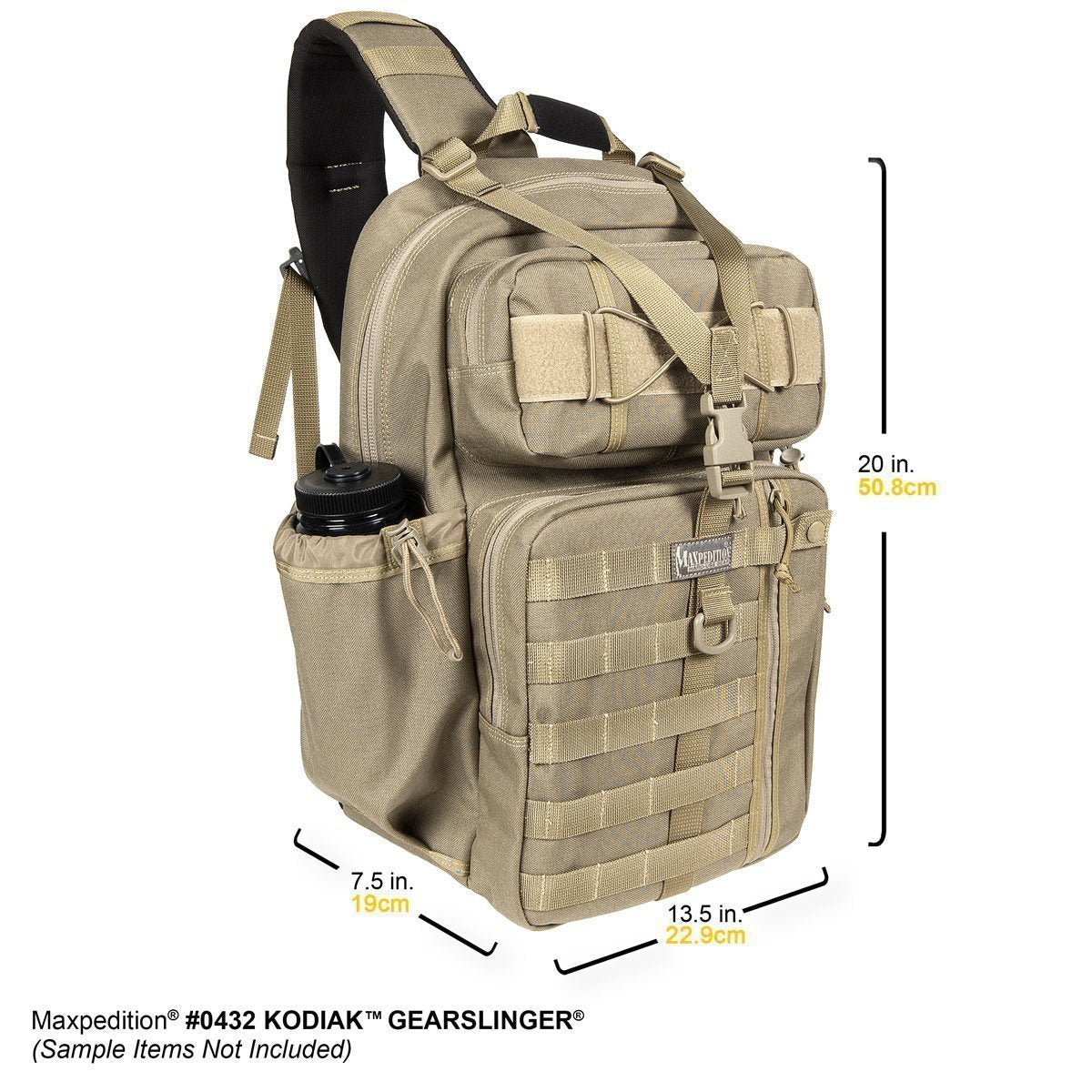 Maxpedition Kodiak Gearslinger Sling Packs Maxpedition Tactical Gear Supplier Tactical Distributors Australia