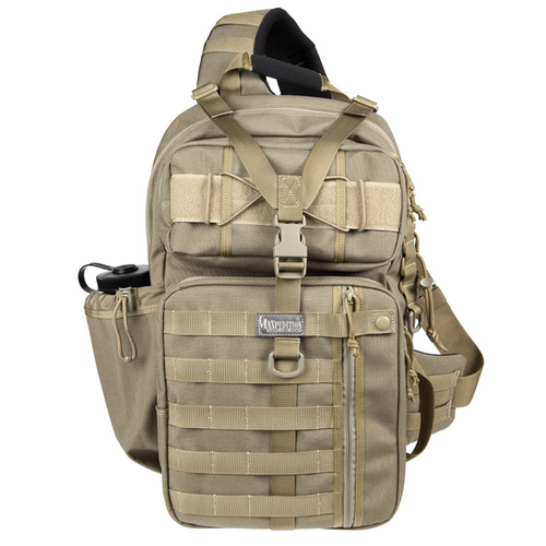 Maxpedition Kodiak Gearslinger Sling Packs Maxpedition Khaki Tactical Gear Supplier Tactical Distributors Australia