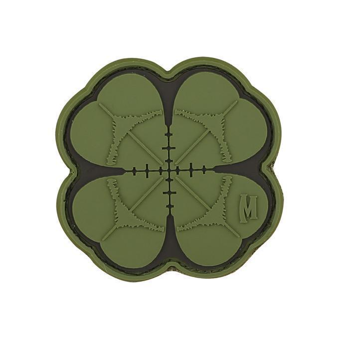Maxpedition Lucky Shot Clover Morale Patch Morale Patches Maxpedition SWAT Tactical Gear Supplier Tactical Distributors Australia