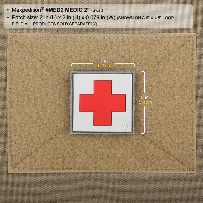 Maxpedition Medic Morale Patch (Large) Morale Patches Maxpedition Tactical Gear Supplier Tactical Distributors Australia