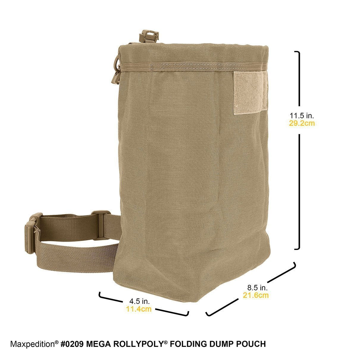 Maxpedition Mega Rollypoly Folding Dump Pouch Pouches Maxpedition Tactical Gear Supplier Tactical Distributors Australia