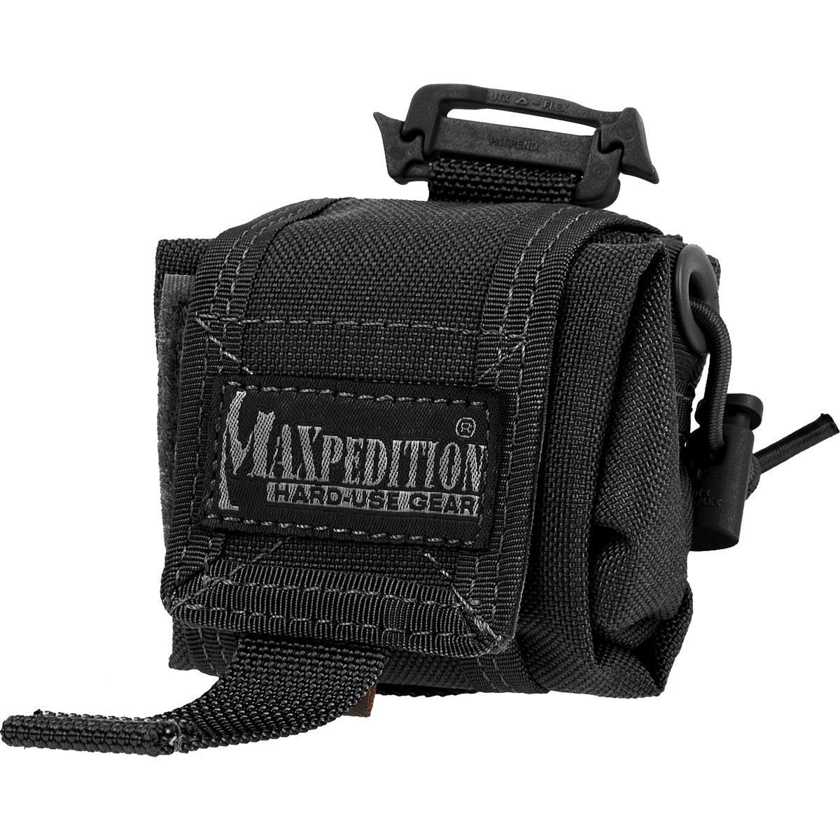 Maxpedition Mini Rollypoly Folding Dump Pouch Accessories Maxpedition Black Tactical Gear Supplier Tactical Distributors Australia