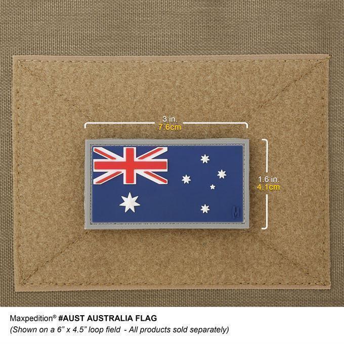 Maxpedition Morale Patch Australian Flag Patch Full Colour Morale Patches Maxpedition Tactical Gear Supplier Tactical Distributors Australia