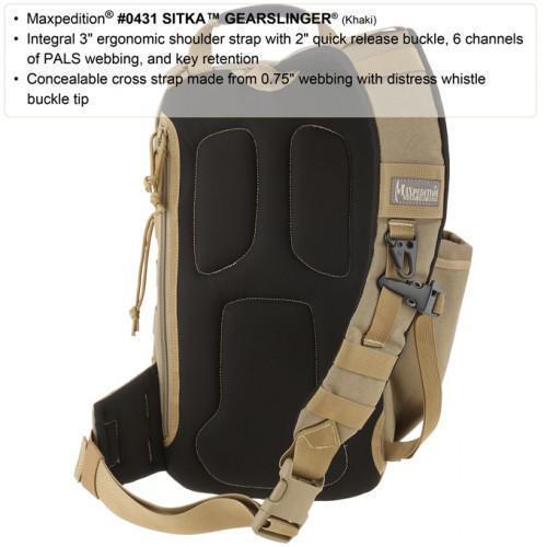 Maxpedition Sitka Gearslinger Hydration Packs Maxpedition Tactical Gear Supplier Tactical Distributors Australia