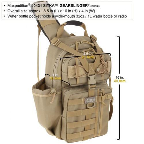 Maxpedition Sitka Gearslinger Hydration Packs Maxpedition Tactical Gear Supplier Tactical Distributors Australia