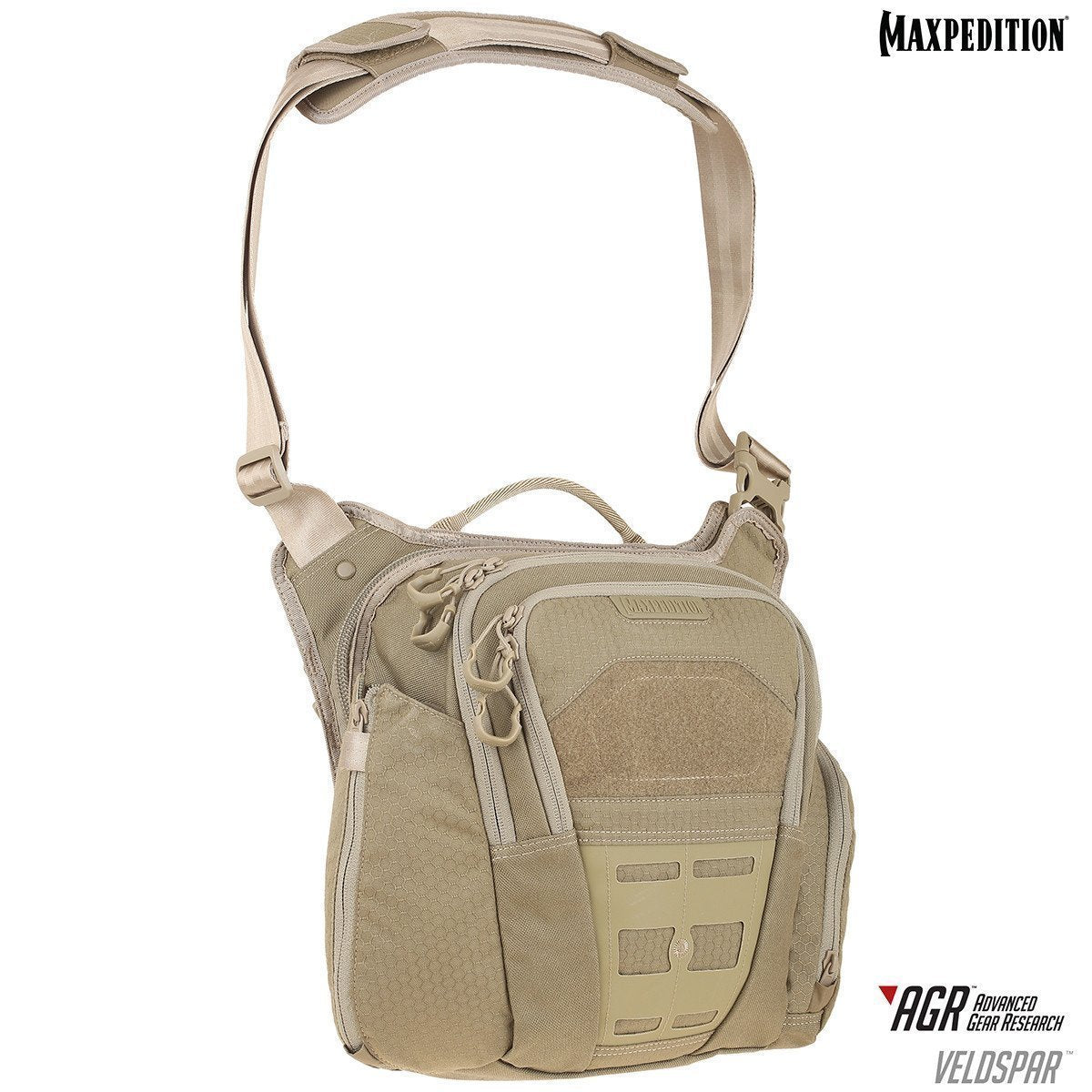 Maxpedition Veldspar Crossbody Shoulder Bag 8L Bags, Packs and Cases Maxpedition Tan Tactical Gear Supplier Tactical Distributors Australia