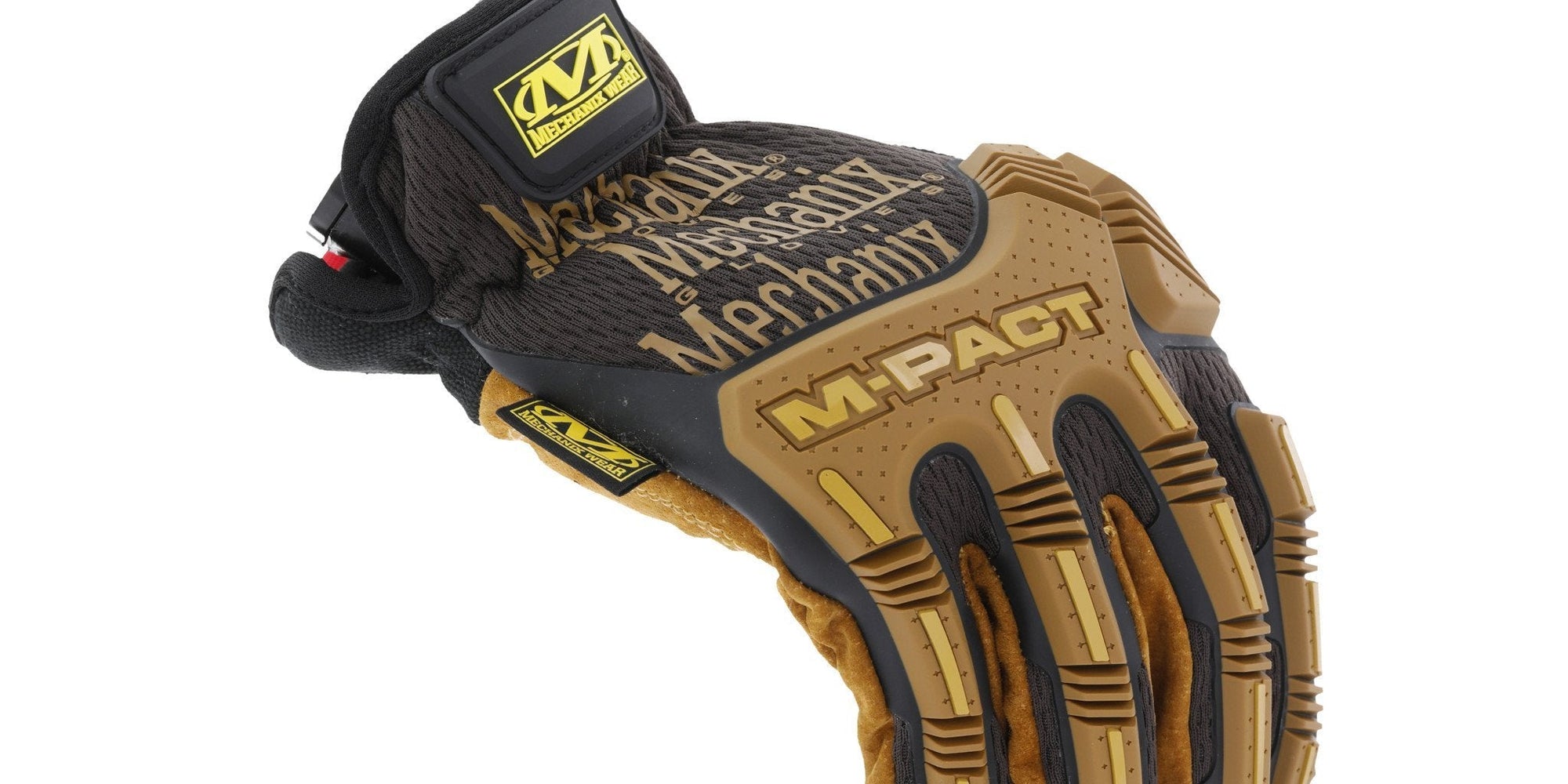 Mechanix Wear Durahide M-Pact Open Cuff Leather Glove Gloves Mechanix Wear Tactical Gear Supplier Tactical Distributors Australia