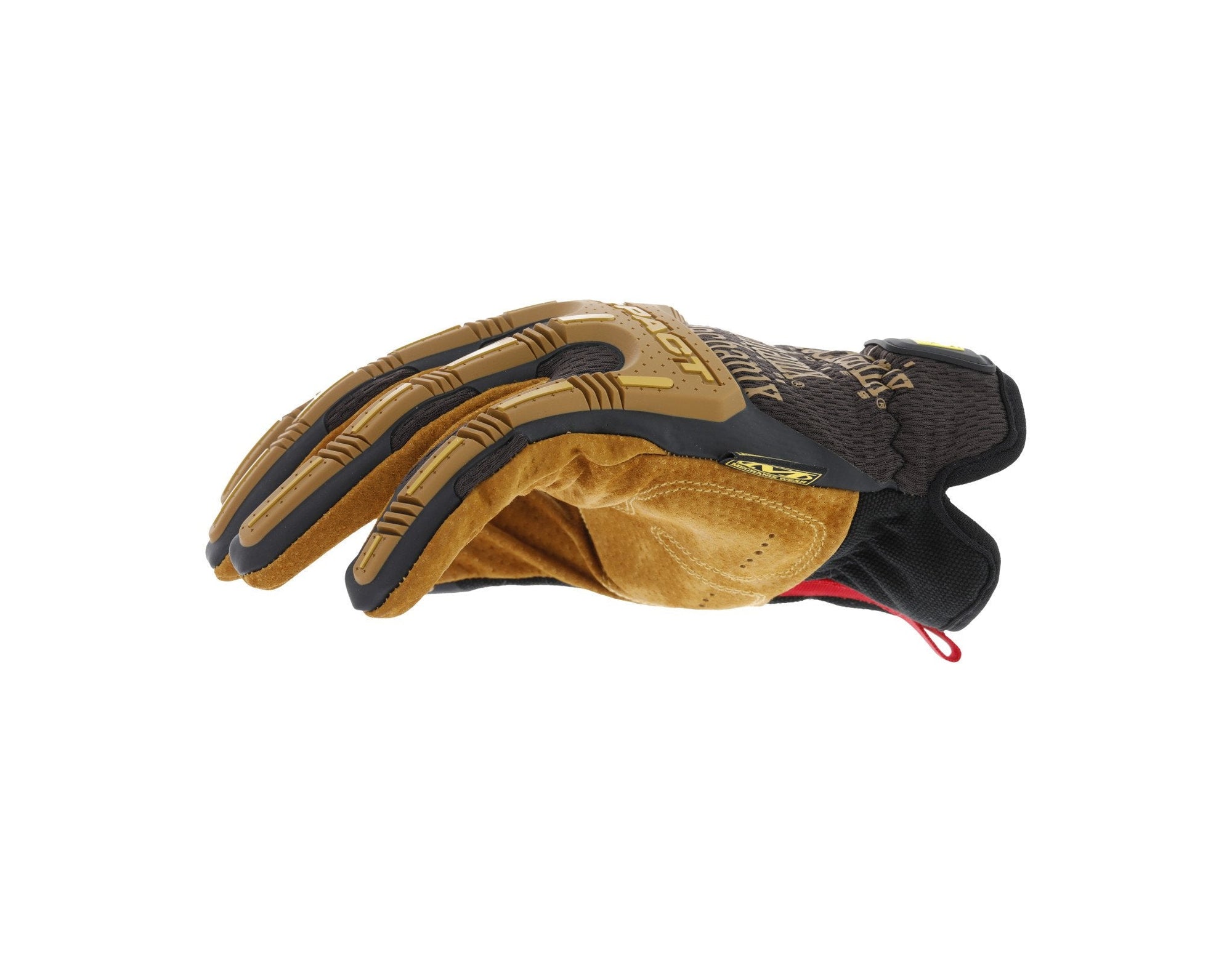 Mechanix Wear M-Pact Open Cuff Gloves – Large – Black – With Knuckle Padding & Touchscreen