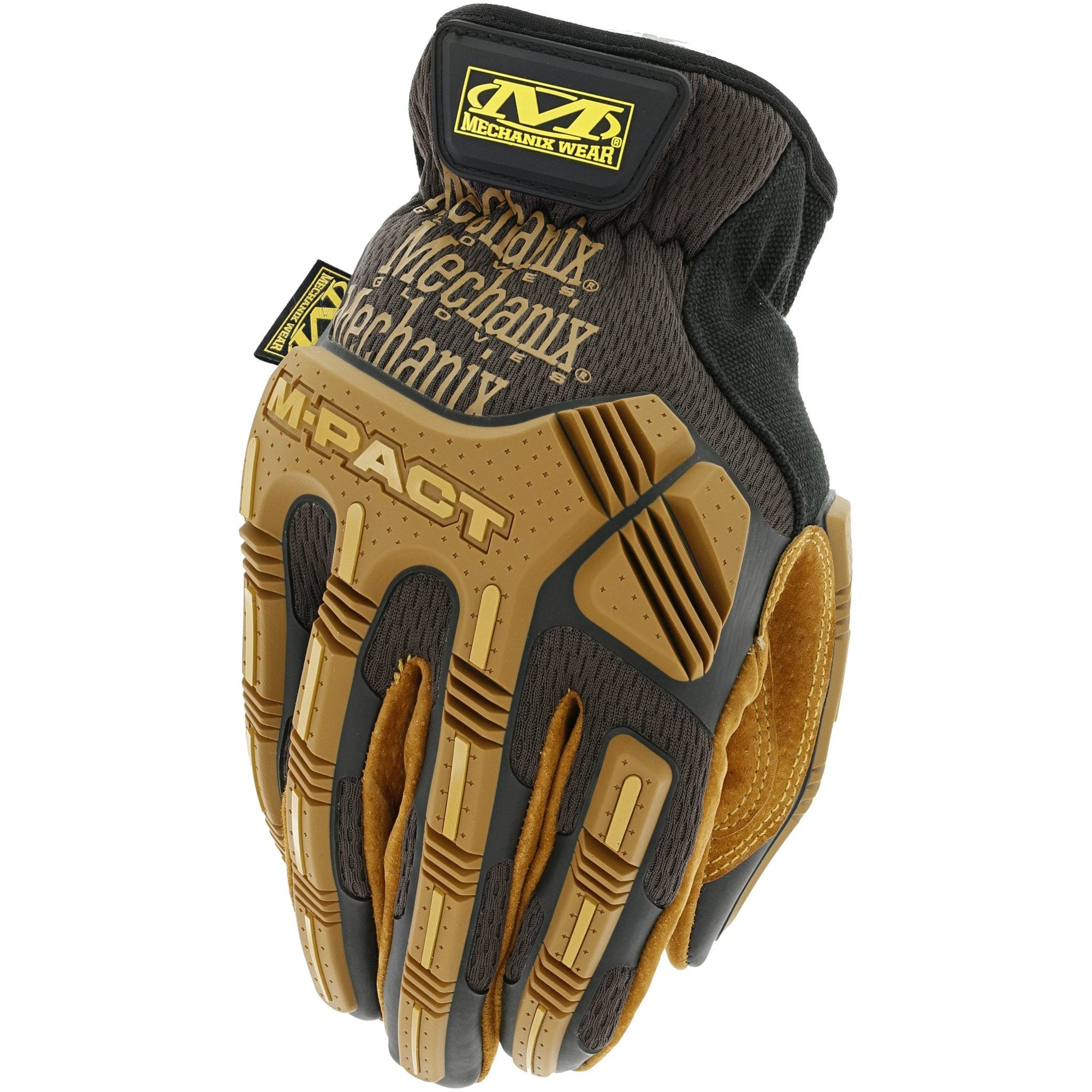 Mechanix Wear Durahide M-Pact Open Cuff Leather Glove Gloves Mechanix Wear Small Tactical Gear Supplier Tactical Distributors Australia