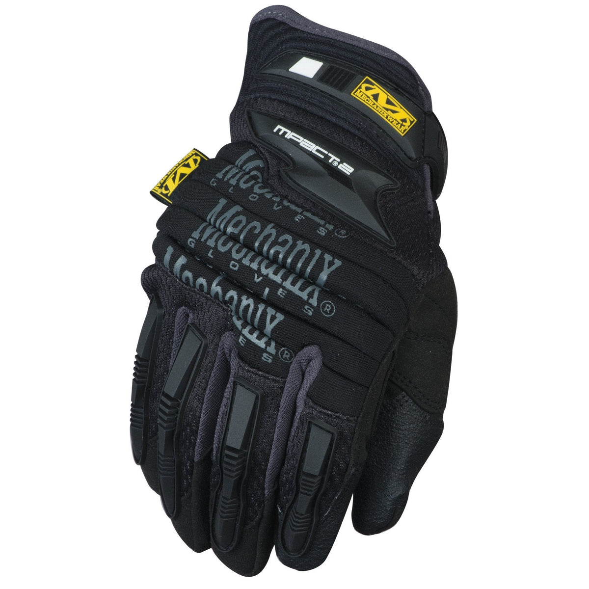 Mechanix Wear M-Pact 2 Heavy Duty Glove Black Gloves Mechanix Wear Small Tactical Gear Supplier Tactical Distributors Australia