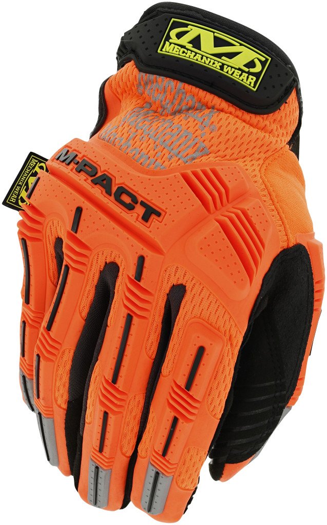 Mechanix Wear M-Pact Hi-Viz Glove Orange Gloves Mechanix Wear Small Tactical Gear Supplier Tactical Distributors Australia