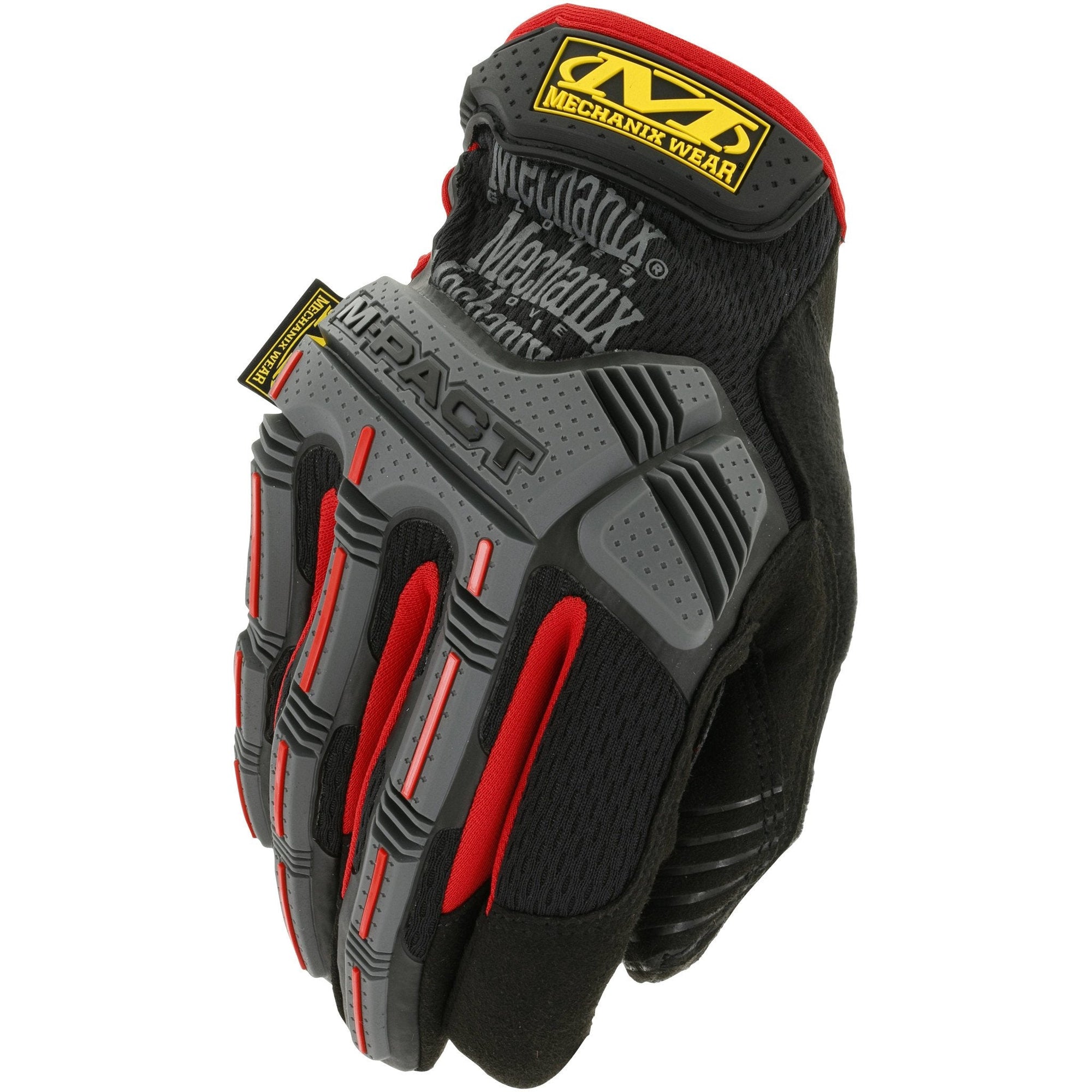 Mechanix Wear M Pact Impact Resistant Glove Black Red Tactical Gear Australia