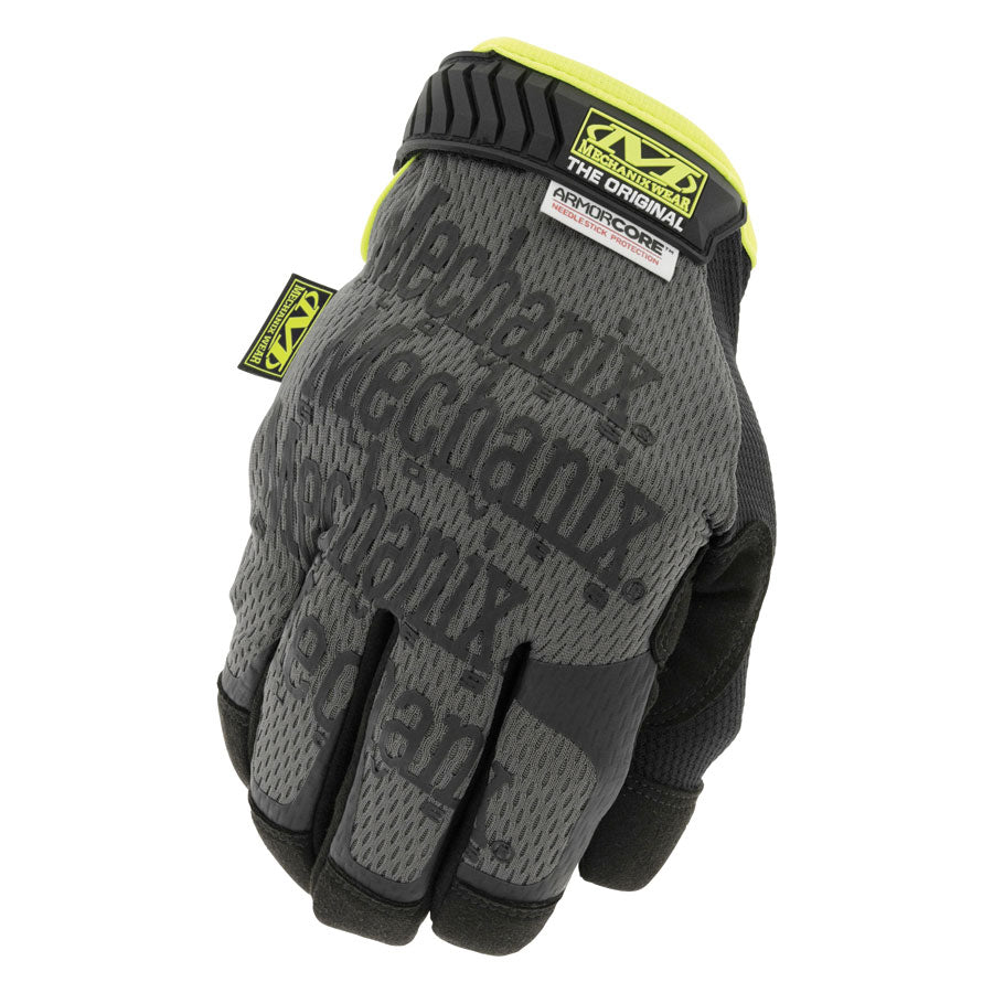 Mechanix Wear The Original Needlestick and Cut-Resistant Gloves Black/Grey Gloves Mechanix Wear Small Tactical Gear Supplier Tactical Distributors Australia