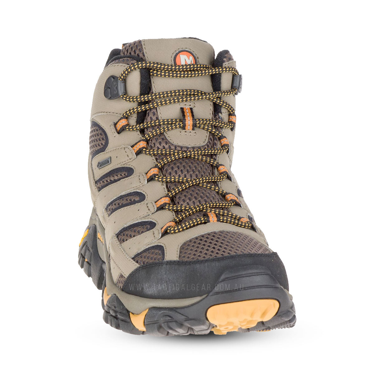 Merrell Moab 2 Leather Mid Goretex Waterproof Boots Walnut Footwear Merrell Tactical Tactical Gear Supplier Tactical Distributors Australia