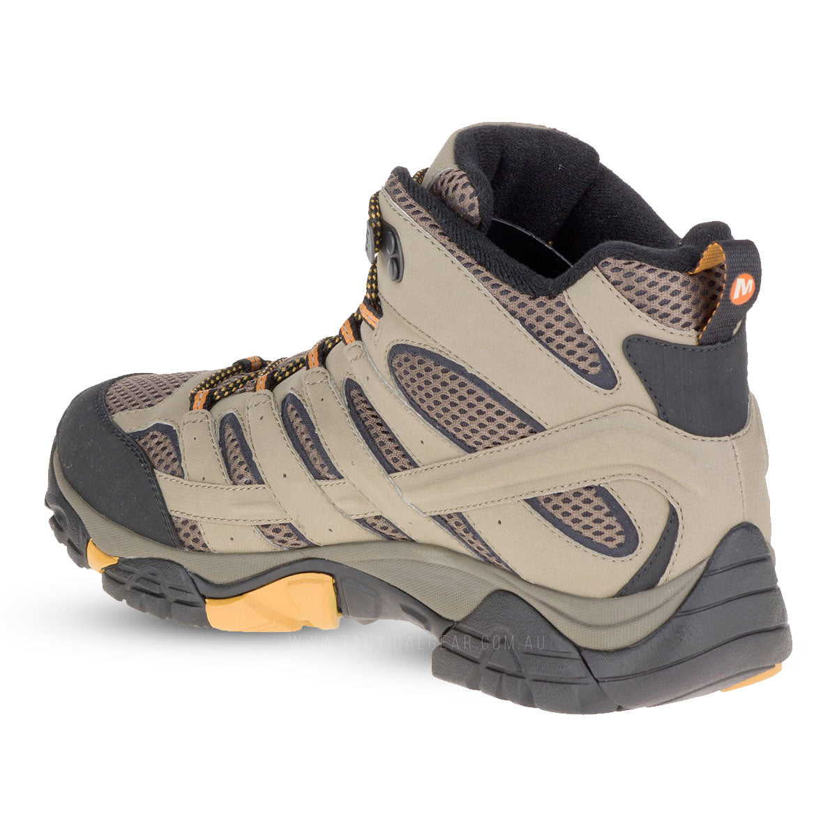 Merrell Moab 2 Leather Mid Goretex Waterproof Boots Walnut Footwear Merrell Tactical Tactical Gear Supplier Tactical Distributors Australia