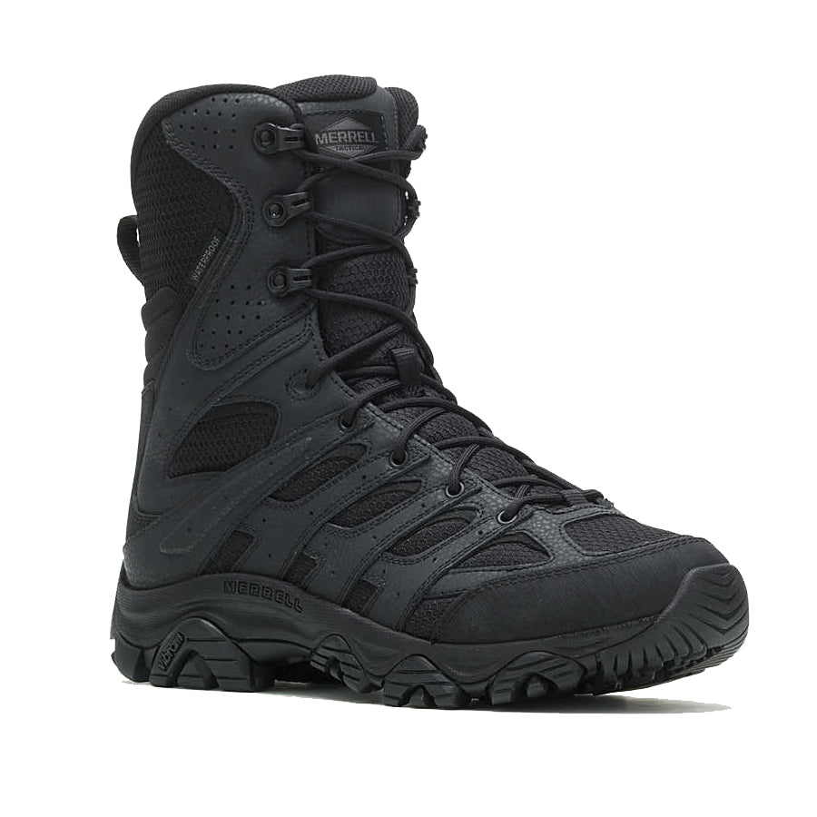 Merrell Tactical MOAB 3 Tactical Waterproof 8 Inches Side-Zip Boot Black Footwear Merrell Tactical Tactical Gear Supplier Tactical Distributors Australia