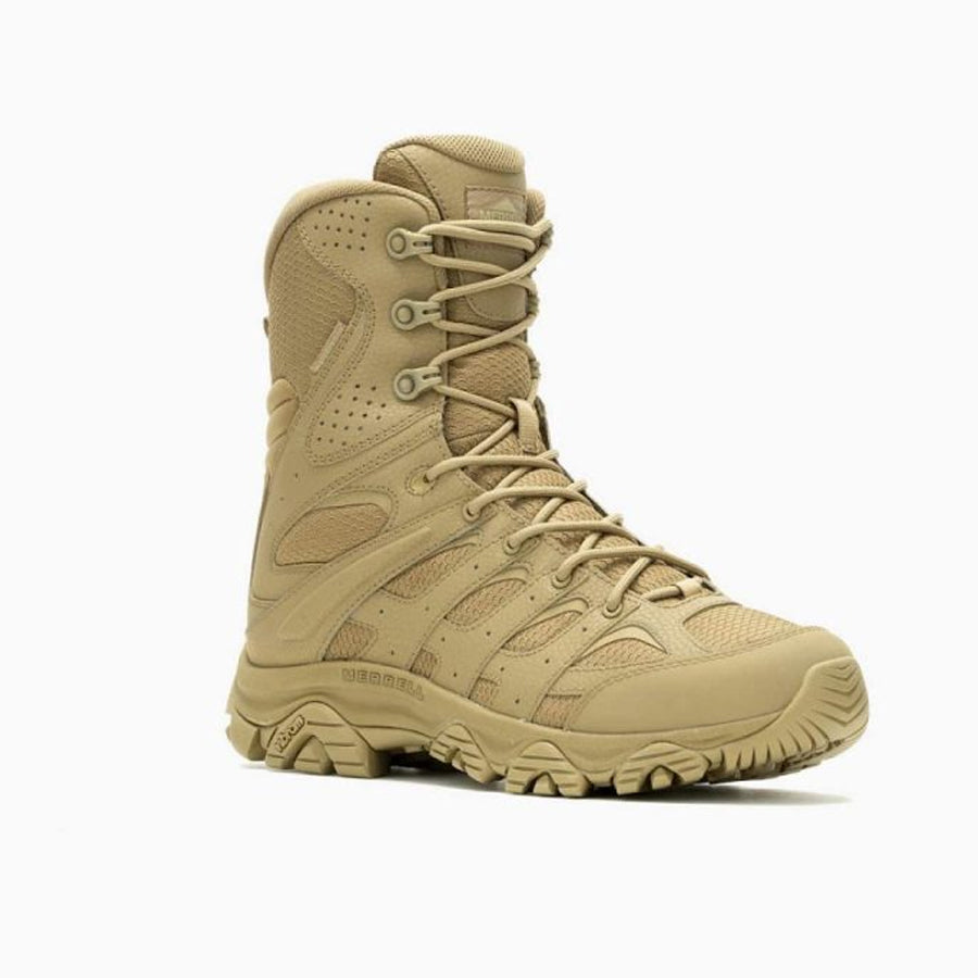 Merrell Tactical MOAB 3 Tactical Waterproof 8 Inches Side-Zip Boot Dark Coyote Footwear Merrell Tactical Tactical Gear Supplier Tactical Distributors Australia