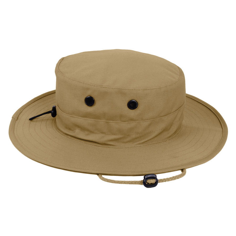 MilSpec Adjustable Boonie Hat Accessories MilSpec Coyote Brown Tactical Gear Supplier Tactical Distributors Australia
