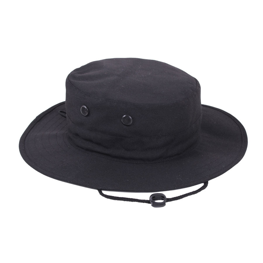 MilSpec Adjustable Boonie Hat Accessories MilSpec Black Tactical Gear Supplier Tactical Distributors Australia