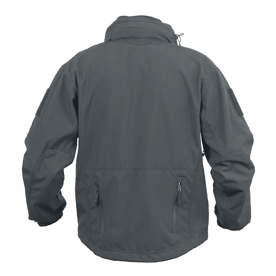 MilSpec Concealed Carry Soft Shell Jacket Gunmetal Grey Outerwear MilSpec Small Tactical Gear Supplier Tactical Distributors Australia