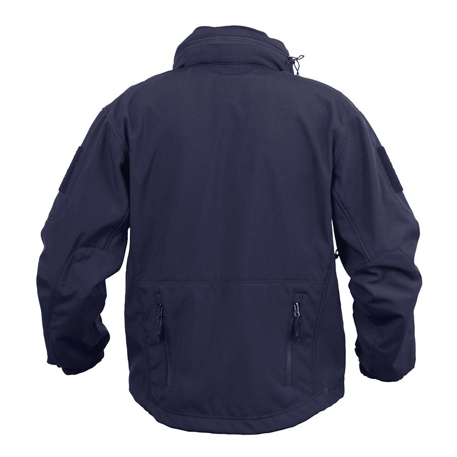 MilSpec Concealed Carry Soft Shell Jacket Midnight Navy Blue Jackets MilSpec Small Tactical Gear Supplier Tactical Distributors Australia