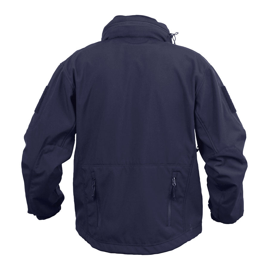 MilSpec Concealed Carry Soft Shell Jacket Midnight Navy Blue Outerwear MilSpec Small Tactical Gear Supplier Tactical Distributors Australia