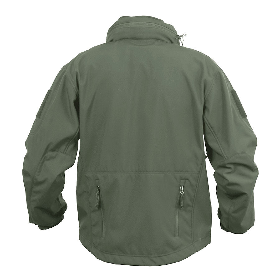 MilSpec Concealed Carry Soft Shell Jacket Olive Drab Outerwear MilSpec Tactical Gear Supplier Tactical Distributors Australia