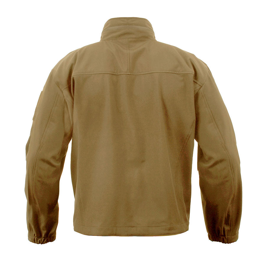 MilSpec Covert Ops Lightweight Soft Shell Jacket Coyote Brown Outerwear MilSpec Small Tactical Gear Supplier Tactical Distributors Australia