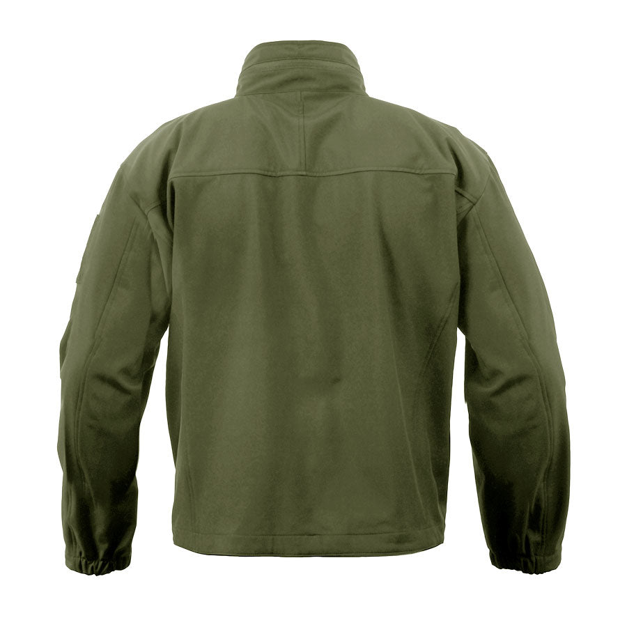 MilSpec Covert Ops Lightweight Soft Shell Jacket Olive Drab Outerwear MilSpec Small Tactical Gear Supplier Tactical Distributors Australia