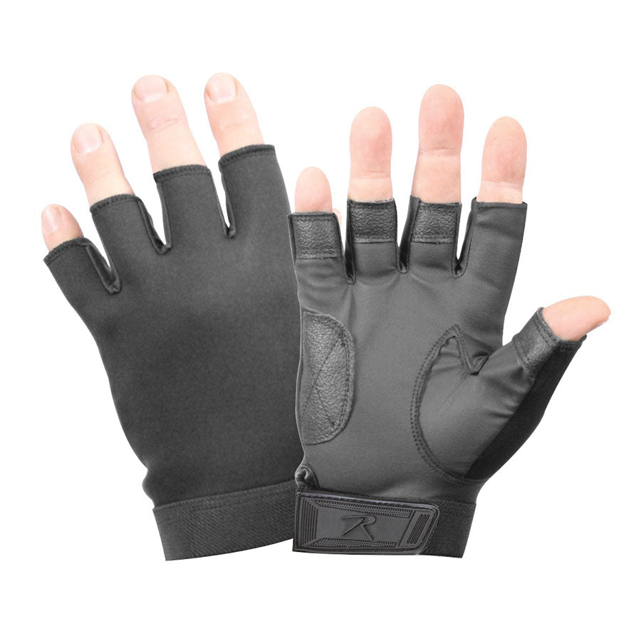 Milspec Fingerless Stretch Fabric Duty Gloves Gloves MilSpec Small Tactical Gear Supplier Tactical Distributors Australia