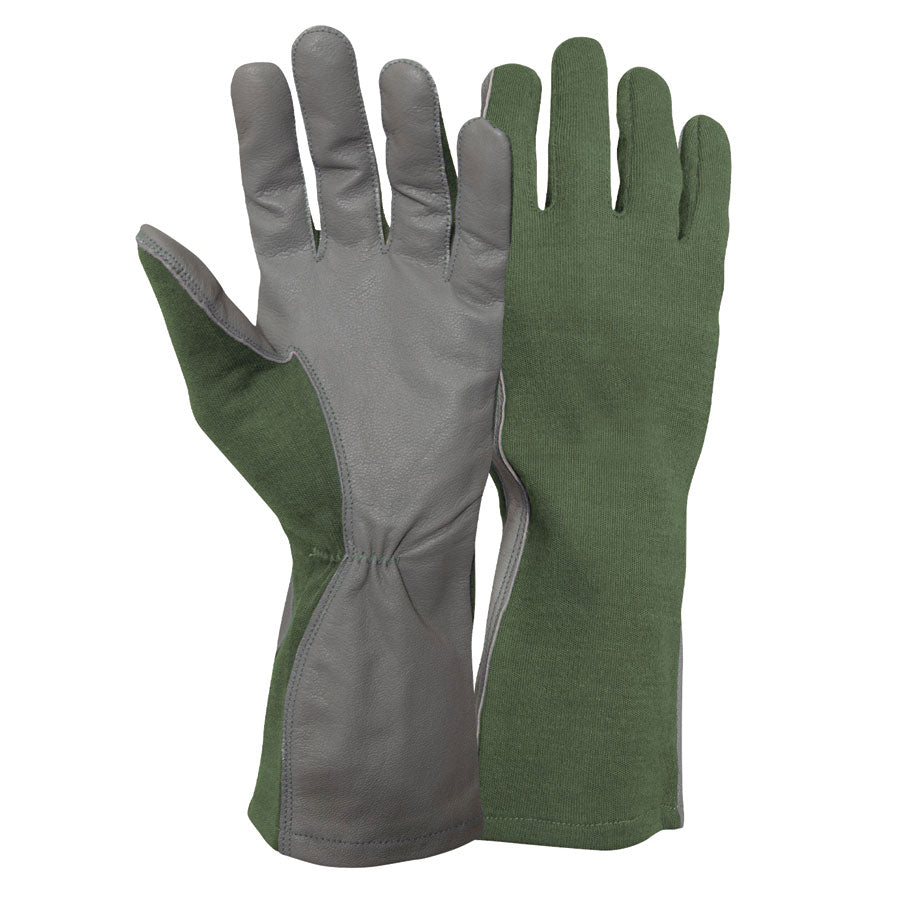 MilSpec G.I. Nomex Flight Gloves Cold Weather Glove MilSpec Olive Drab 7 - X-Small Tactical Gear Supplier Tactical Distributors Australia