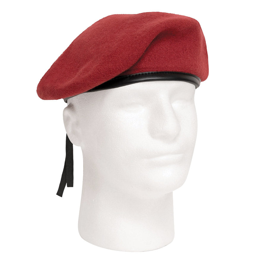 MilSpec G.I. Style Beret Accessories MilSpec Red 6 3/4 Tactical Gear Supplier Tactical Distributors Australia