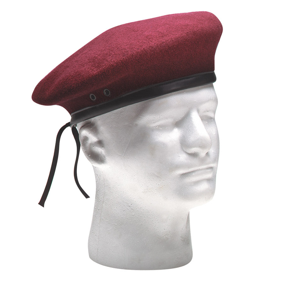 MilSpec G.I. Style Beret Accessories MilSpec Maroon 6 3/4 Tactical Gear Supplier Tactical Distributors Australia