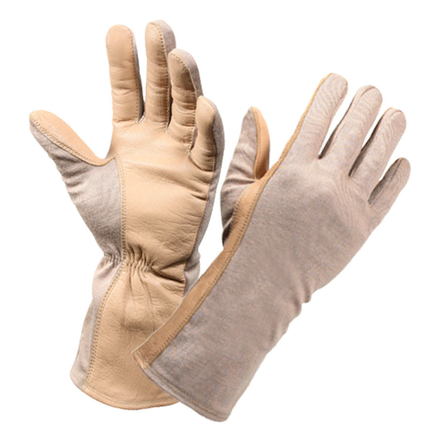 MilSpec G.I. Type Flame & Heat Resistant Flight Gloves Cold Weather Glove MilSpec Dessert Sand 7 - X-Small Tactical Gear Supplier Tactical Distributors Australia