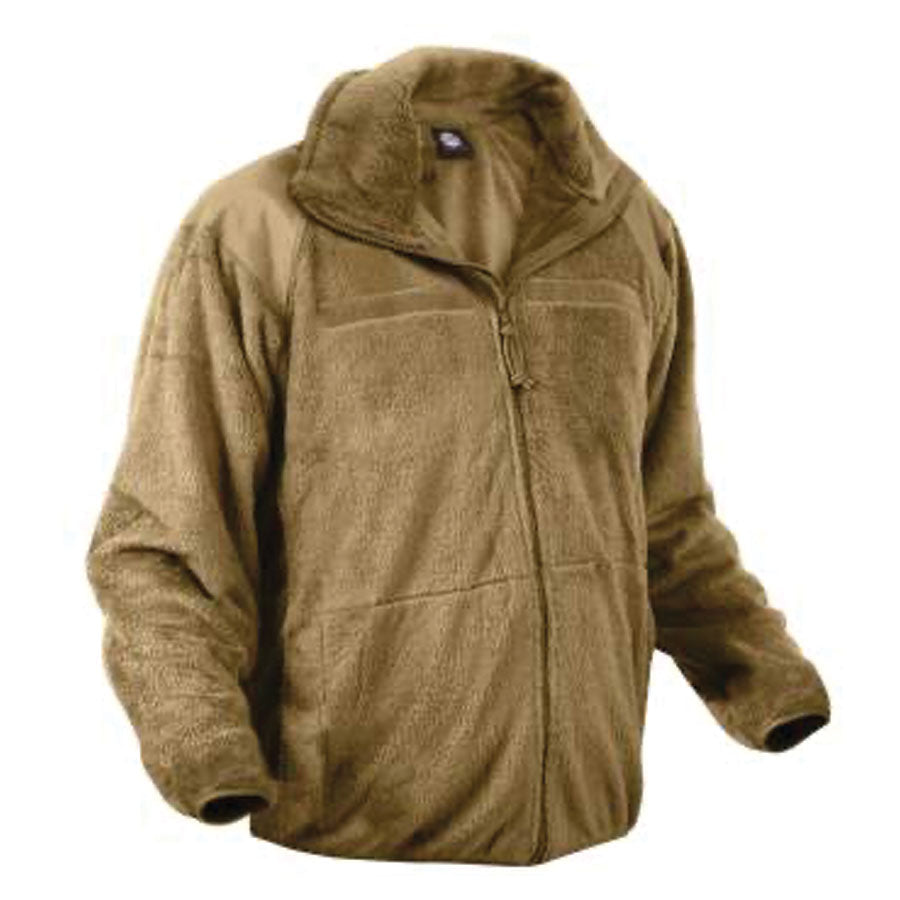 MilSpec Generation III Level 3 ECWCS Fleece Jacket Coyote Brown Outerwear MilSpec Tactical Gear Supplier Tactical Distributors Australia