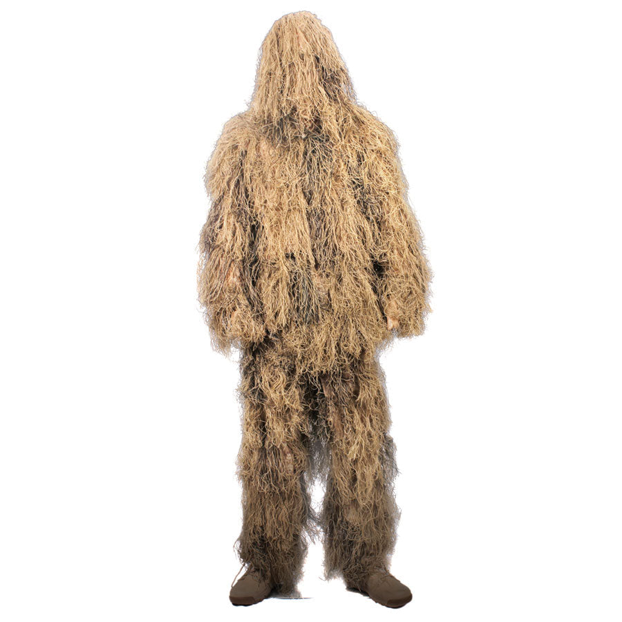 MilSpec Lightweight All Purpose Ghillie Suit Outerwear MilSpec Desert Tan M / L Tactical Gear Supplier Tactical Distributors Australia